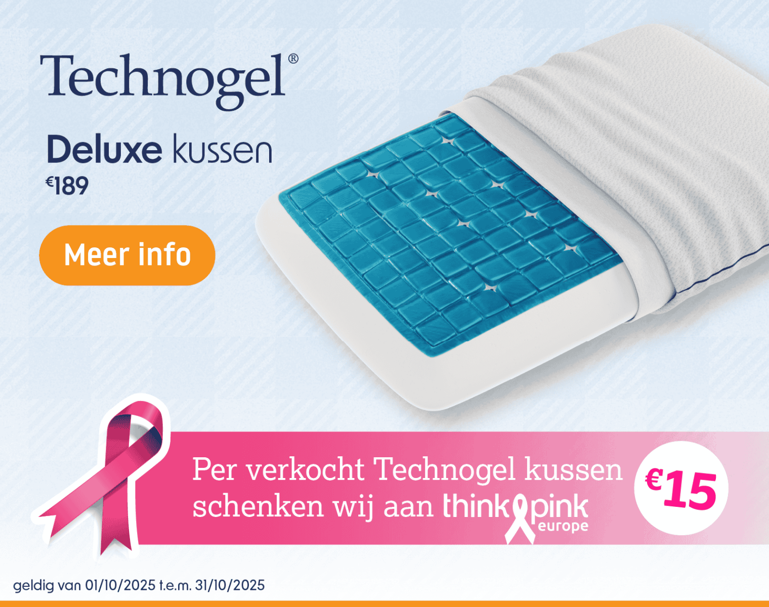Kussen Technogel Original - Deluxe