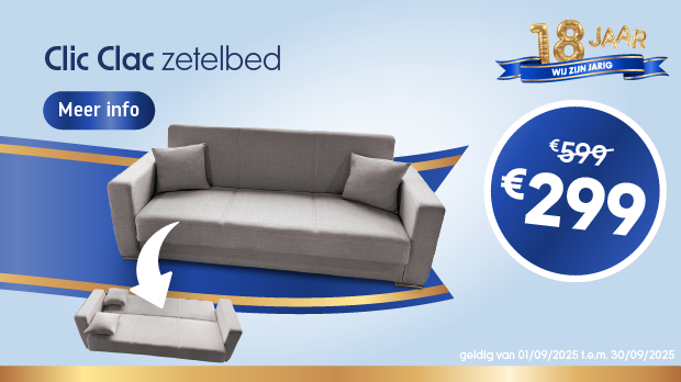 Zetelbed Clic Clac
